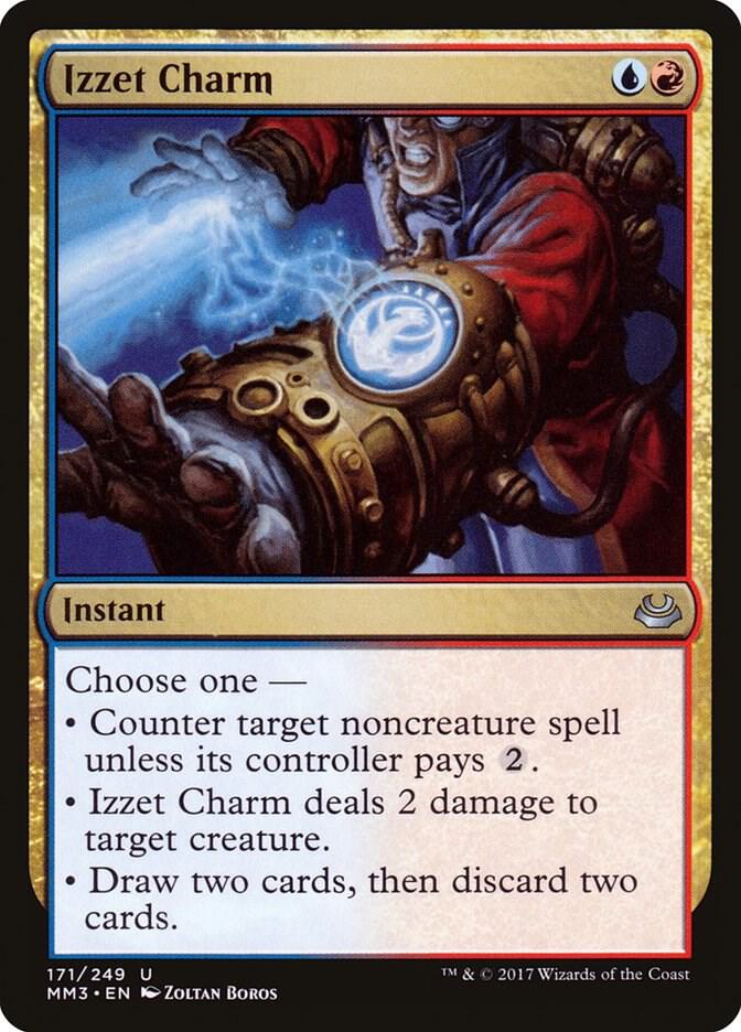 Izzet Charm 171 card from Modern Masters 2017