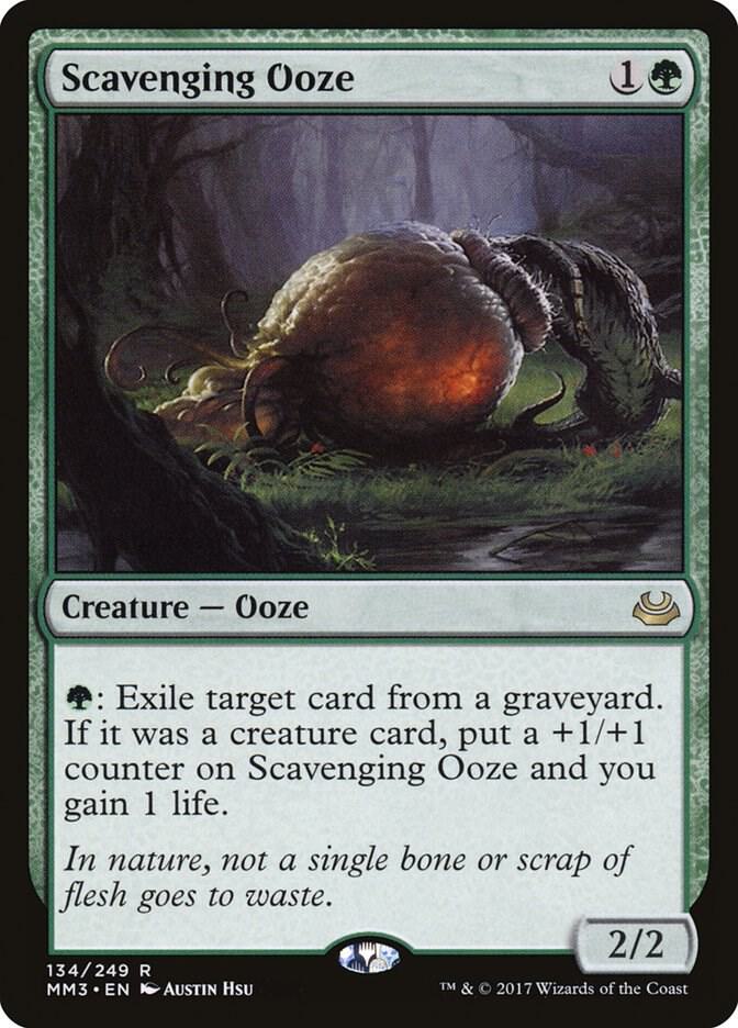 Scavenging Ooze 134 card from Modern Masters 2017