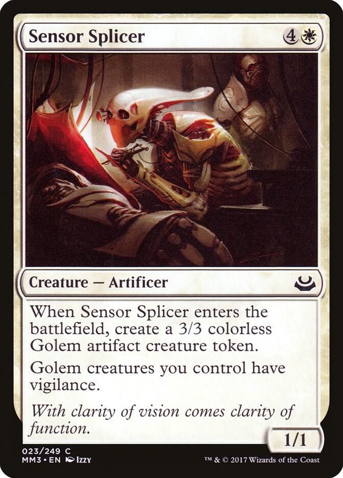 Sensor Splicer 23 card from Modern Masters 2017