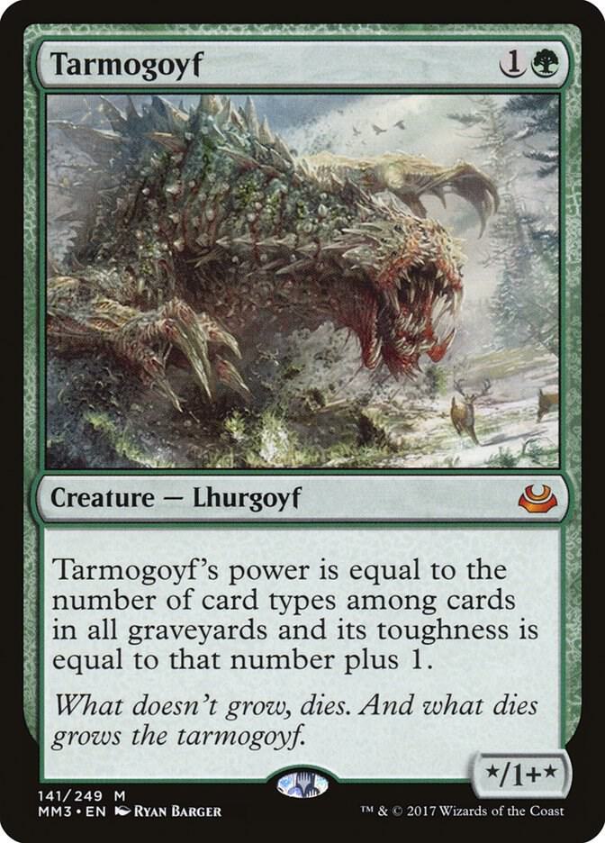 Tarmogoyf 141 card from Modern Masters 2017