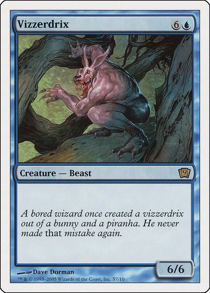 Vizzerdrix S7 card from 9th Edition