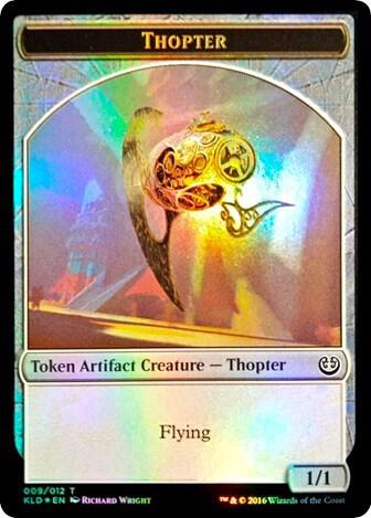 Thopter // Servo Double-Sided Token 9 // 5 card from League Promos