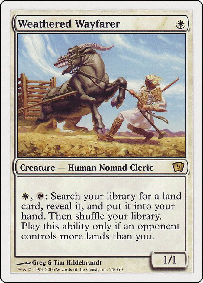 Weathered Wayfarer 54 card from 9th Edition