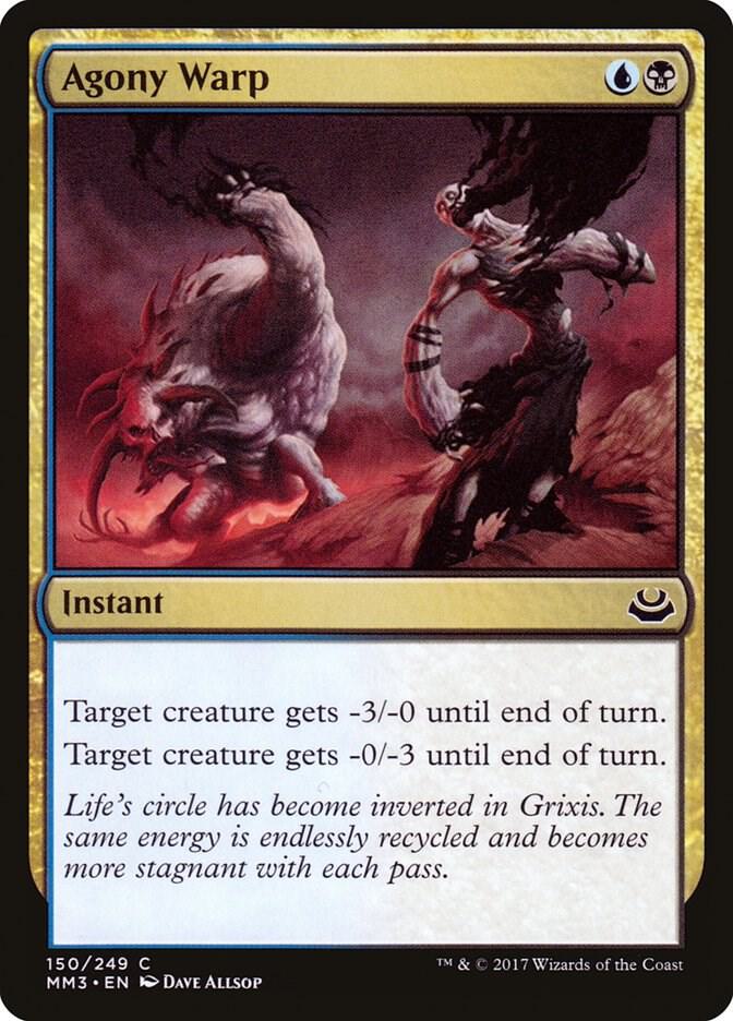 Agony Warp 150 card from Modern Masters 2017