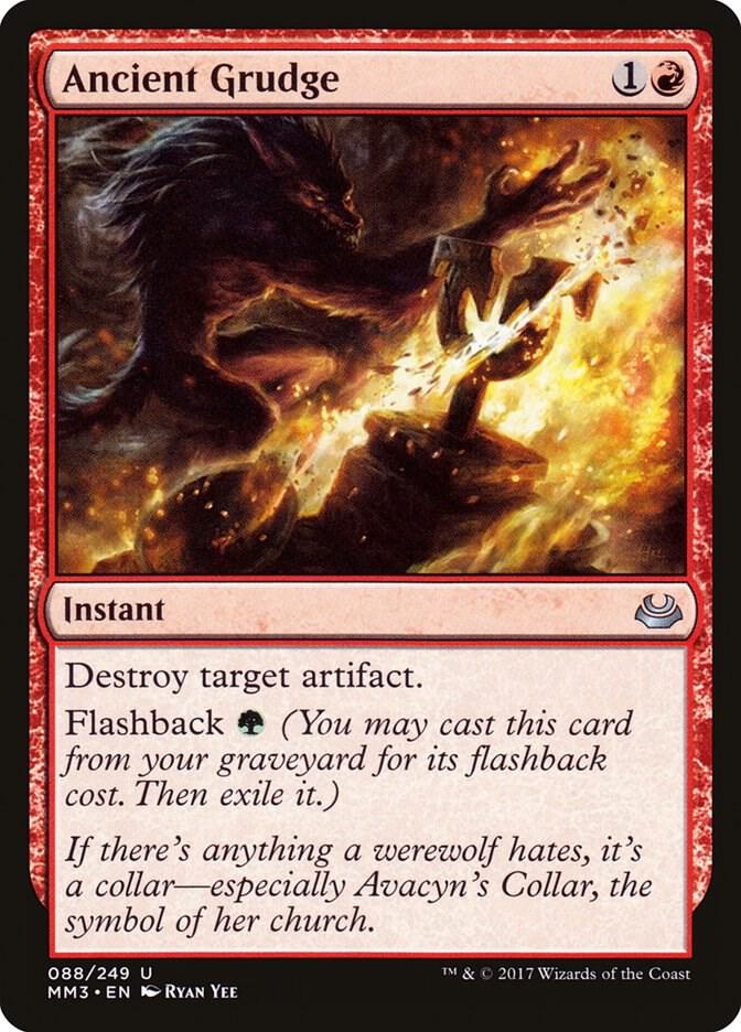Ancient Grudge 88 card from Modern Masters 2017