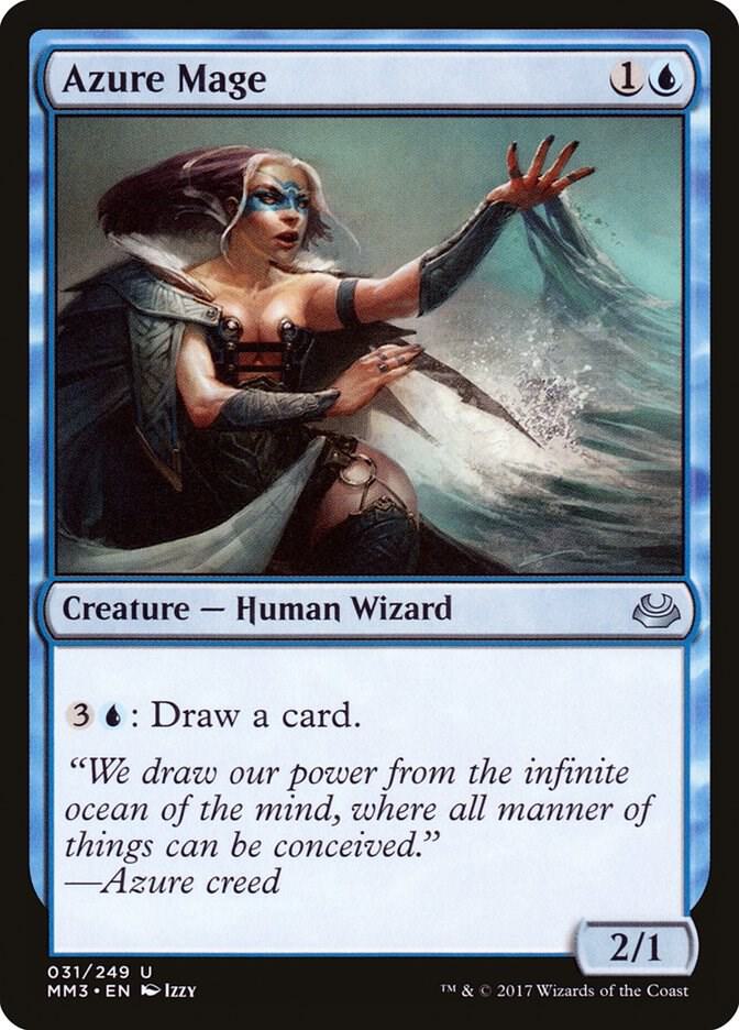 Azure Mage 31 card from Modern Masters 2017
