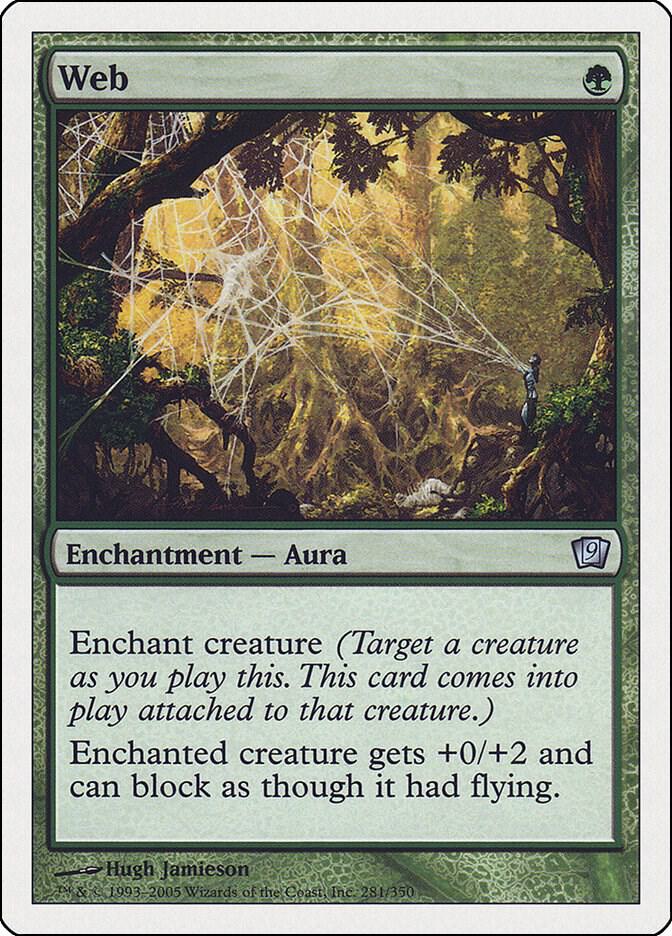 Web 281 card from 9th Edition