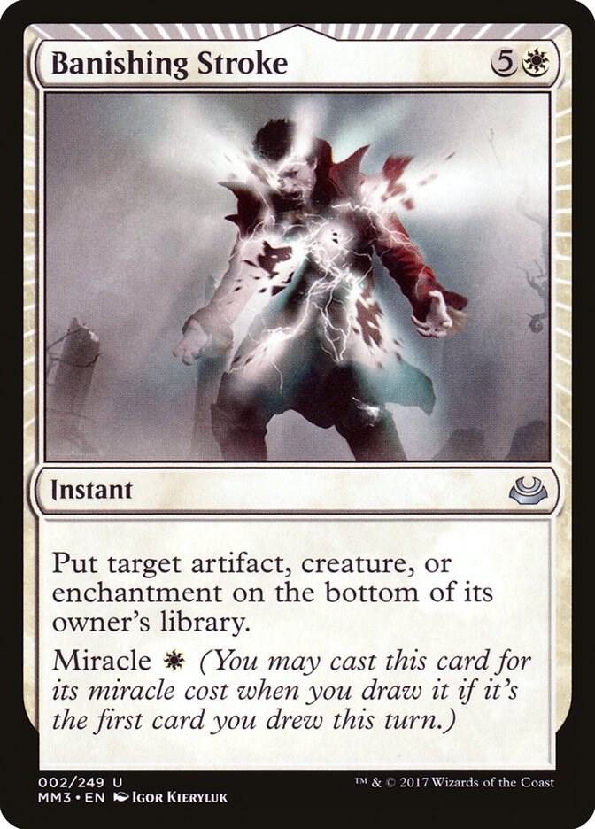 Banishing Stroke 2 card from Modern Masters 2017