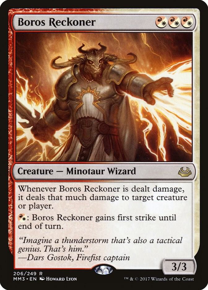 Boros Reckoner 206 card from Modern Masters 2017