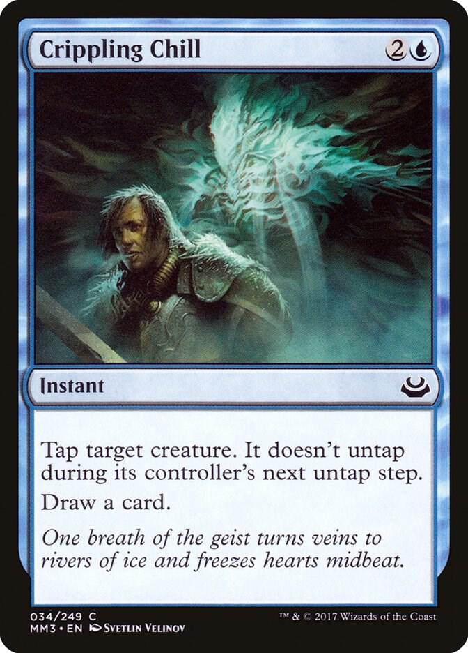 Crippling Chill 34 card from Modern Masters 2017