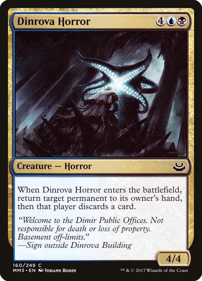 Dinrova Horror 160 card from Modern Masters 2017