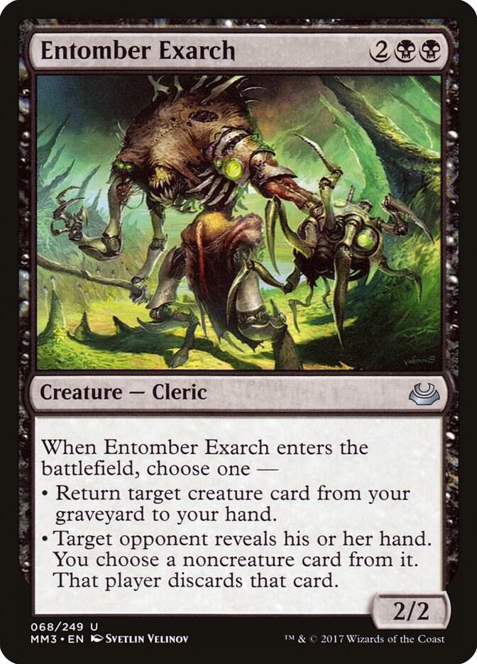 Entomber Exarch 68 card from Modern Masters 2017