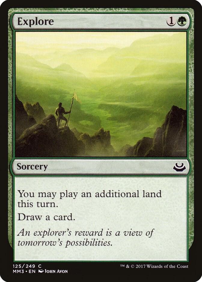 Explore 125 card from Modern Masters 2017