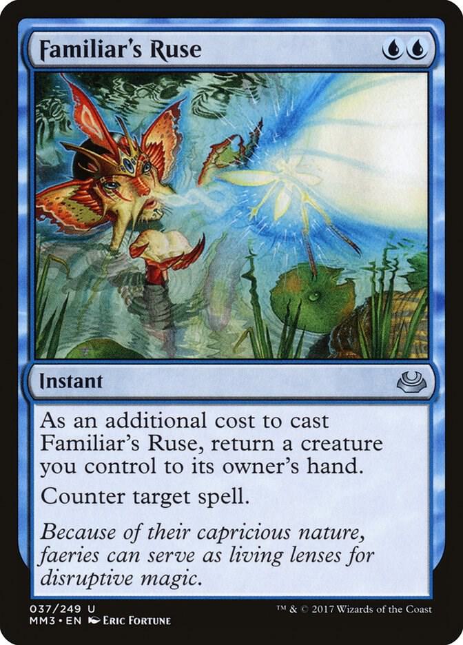 Familiar's Ruse 37 card from Modern Masters 2017