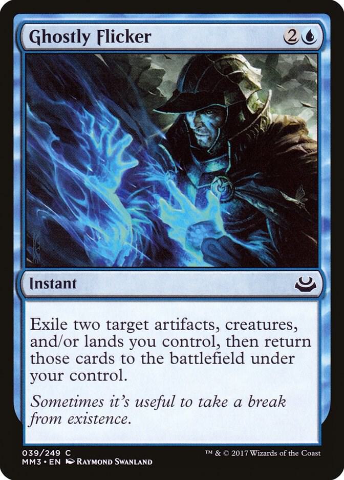 Ghostly Flicker 39 card from Modern Masters 2017