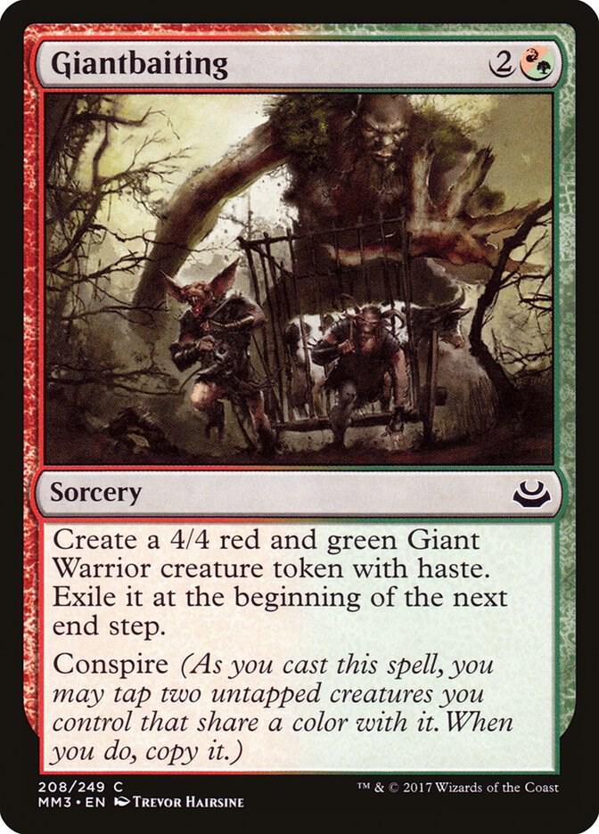 Giantbaiting 208 card from Modern Masters 2017