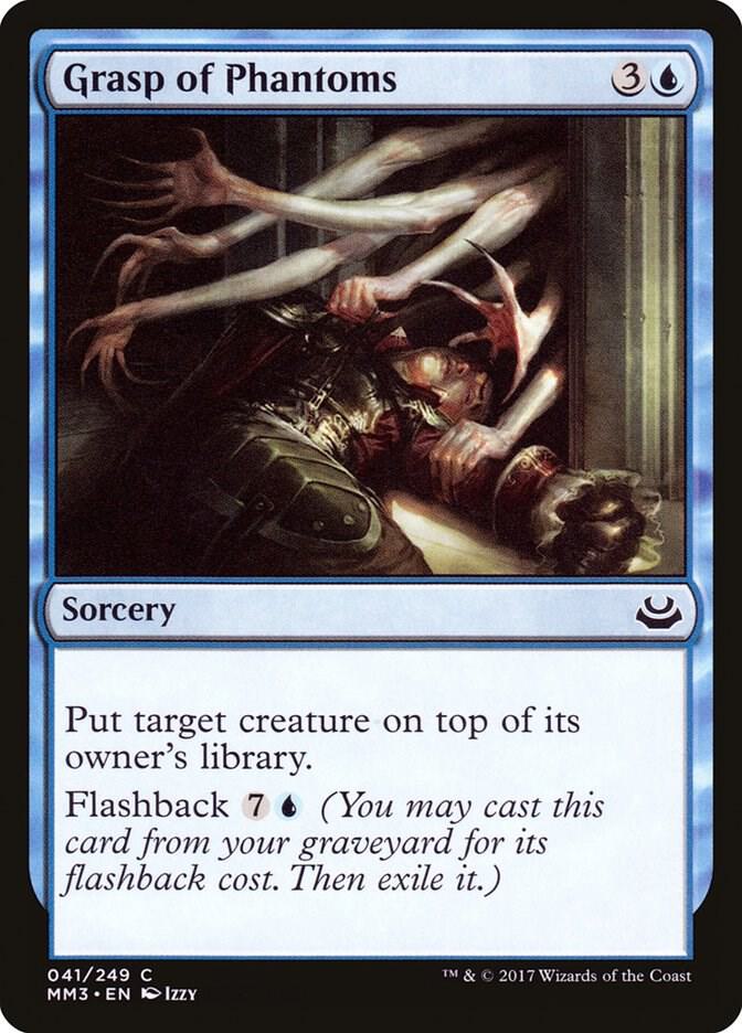 Grasp of Phantoms 41 card from Modern Masters 2017