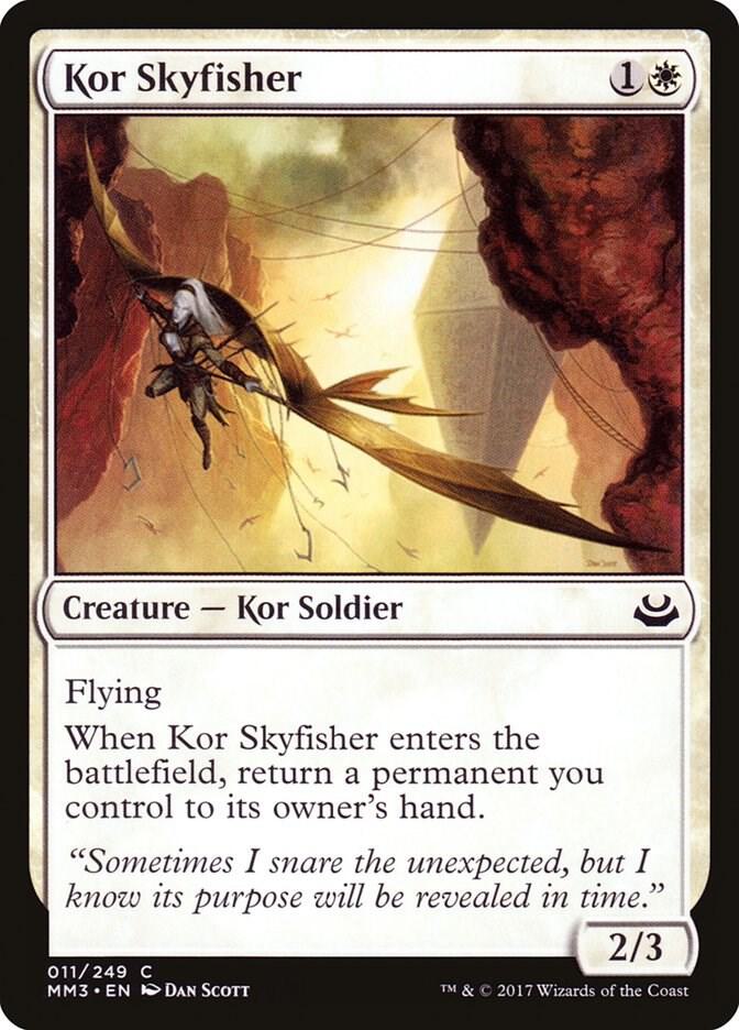 Kor Skyfisher 11 card from Modern Masters 2017