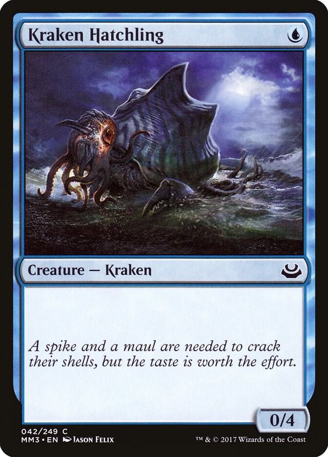 Kraken Hatchling 42 card from Modern Masters 2017