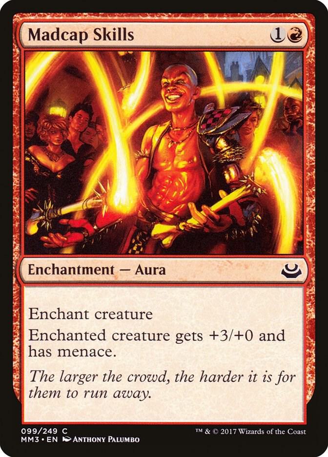 Madcap Skills 99 card from Modern Masters 2017