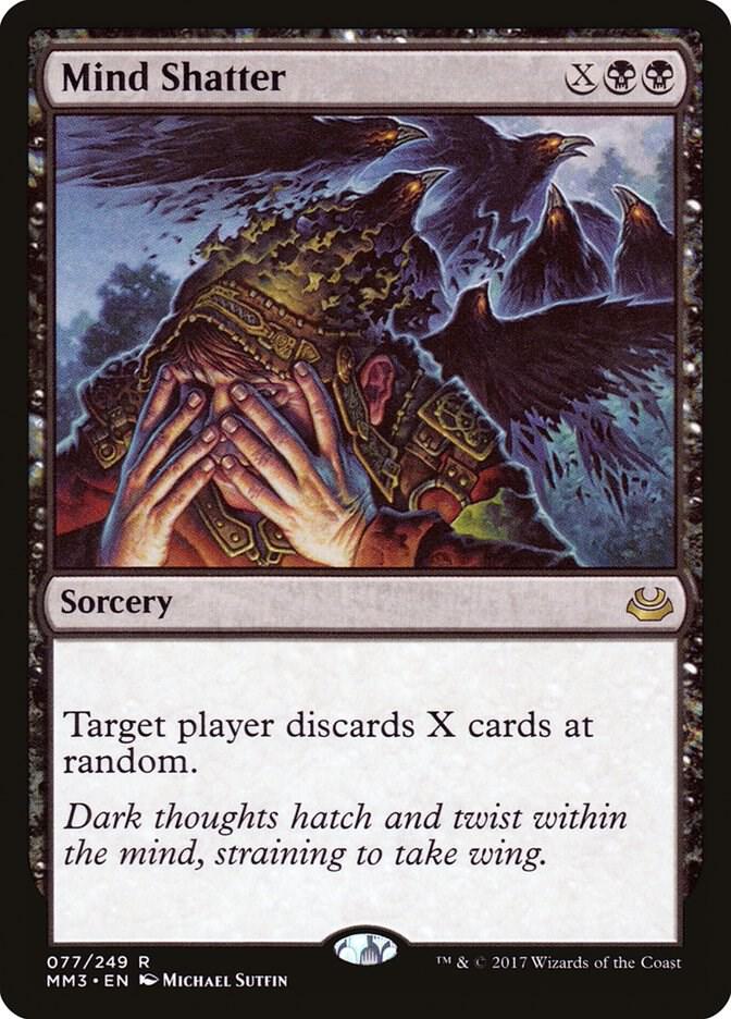 Mind Shatter 77 card from Modern Masters 2017