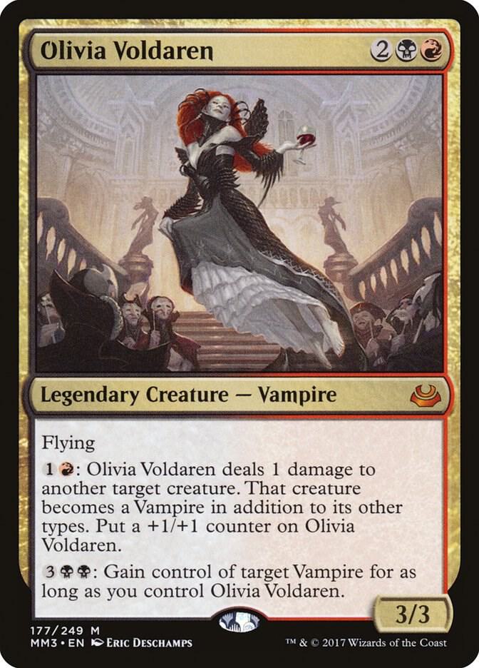 Olivia Voldaren 177 card from Modern Masters 2017
