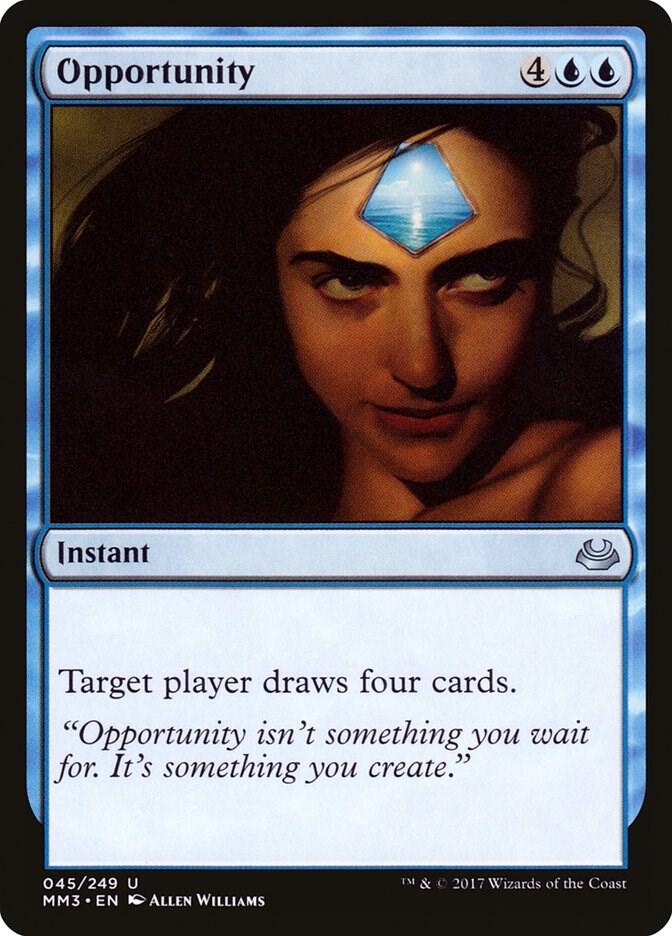Opportunity 45 card from Modern Masters 2017