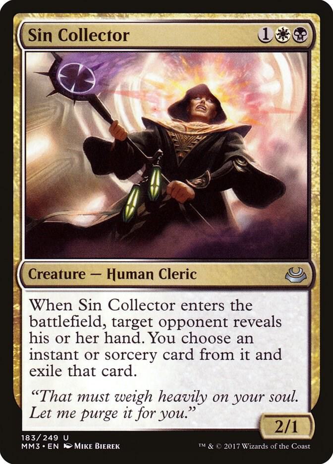 Sin Collector 183 card from Modern Masters 2017