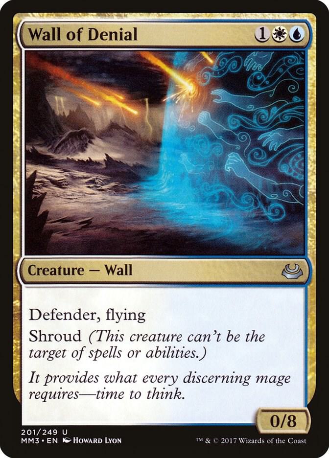 Wall of Denial 201 card from Modern Masters 2017