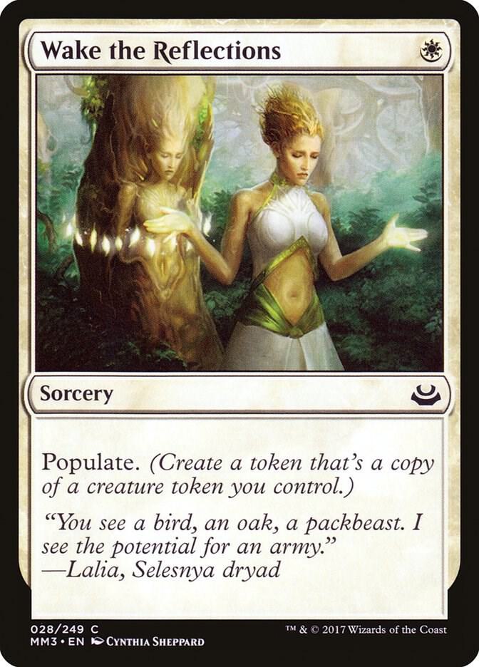 Wake the Reflections 28 card from Modern Masters 2017