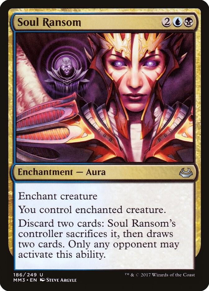 Soul Ransom 186 card from Modern Masters 2017
