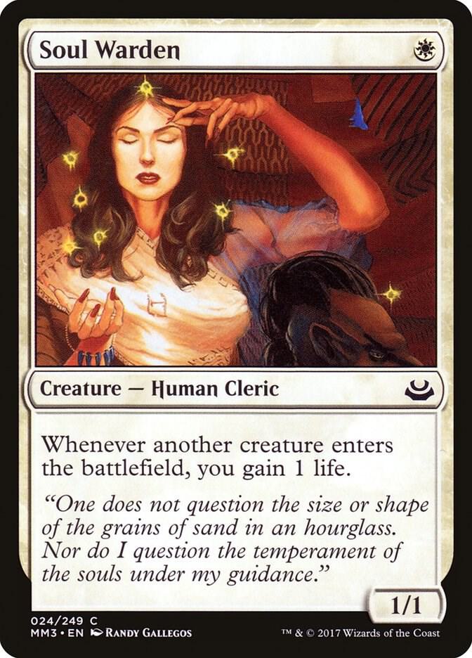 Soul Warden 24 card from Modern Masters 2017