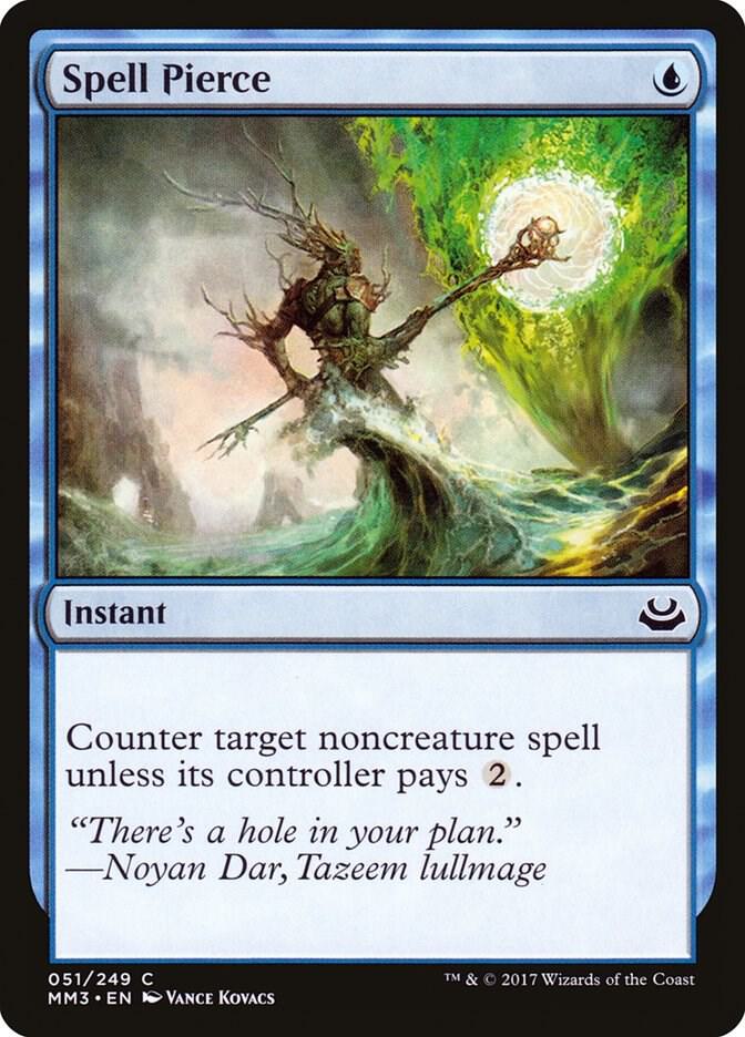 Spell Pierce 51 card from Modern Masters 2017