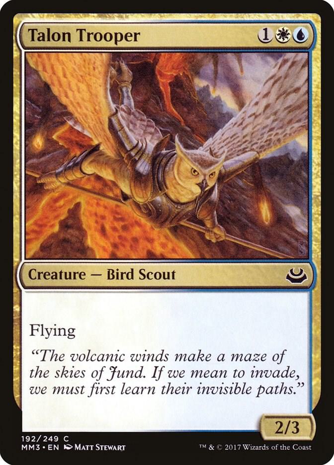 Talon Trooper 192 card from Modern Masters 2017