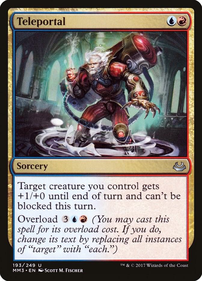 Teleportal 193 card from Modern Masters 2017