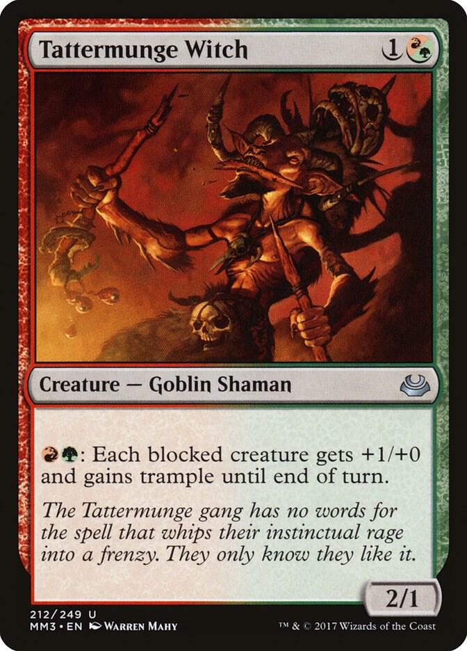 Tattermunge Witch 212 card from Modern Masters 2017