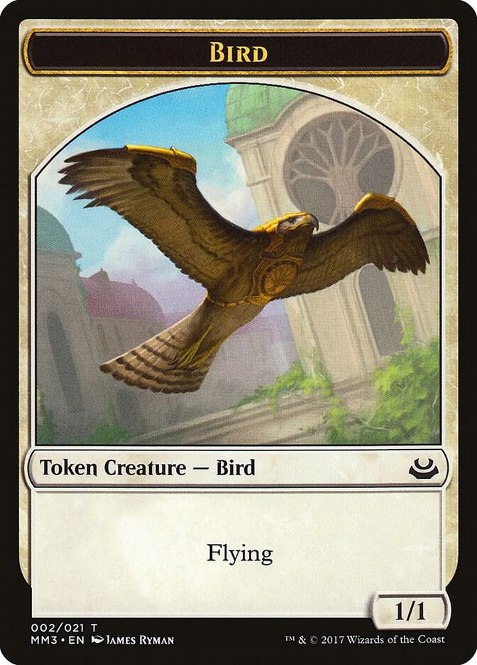 Bird Token 2 card from Modern Masters 2017