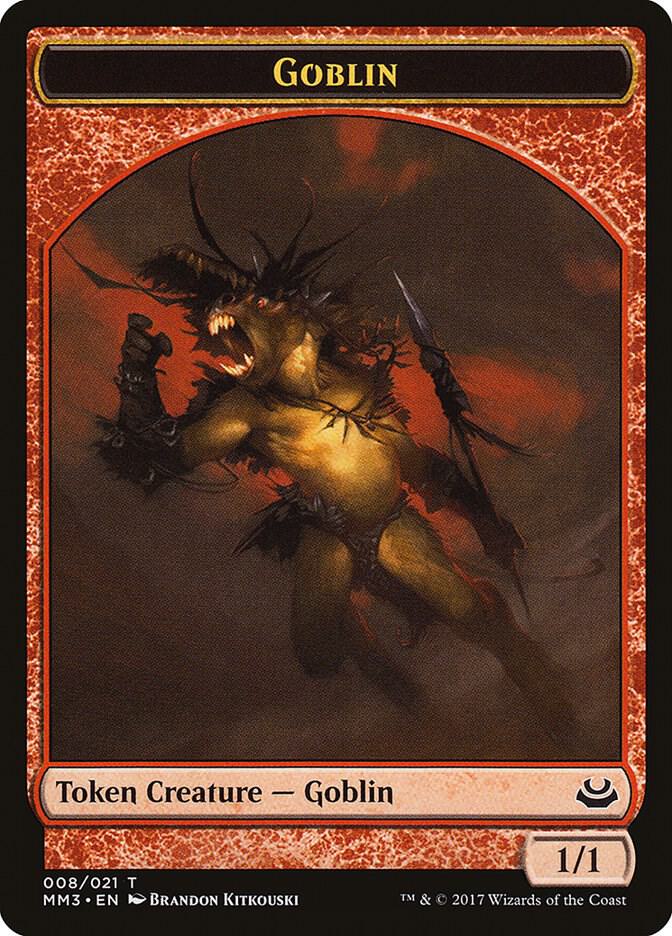 Goblin Token 8 card from Modern Masters 2017
