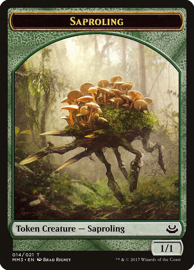 Saproling Token 14 card from Modern Masters 2017