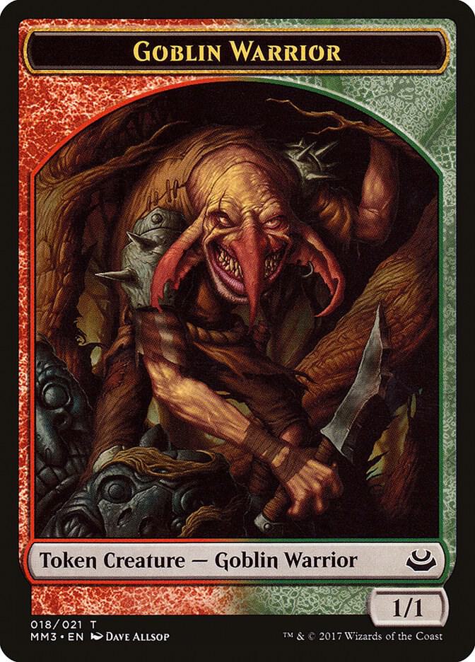 Goblin Warrior Token 18 card from Modern Masters 2017