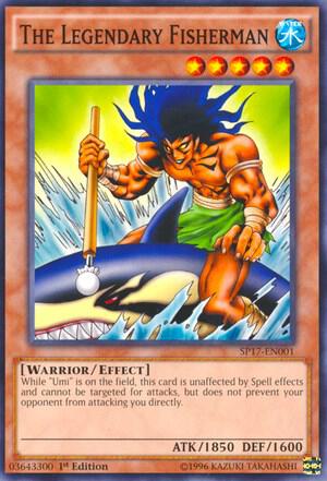 The Legendary Fisherman (Starfoil) SP17-EN001 card from Star Pack - Battle Royal