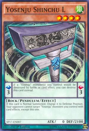 Yosenju Shinchu L (Starfoil) SP17-EN007 card from Star Pack - Battle Royal