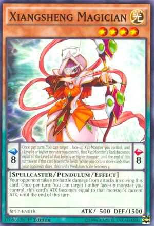 Xiangsheng Magician SP17-EN018 card from Star Pack - Battle Royal