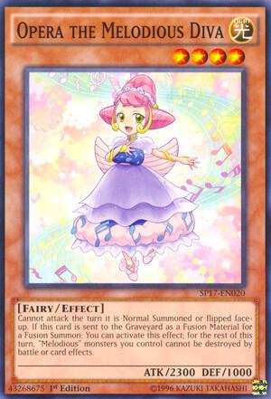Opera the Melodious Diva SP17-EN020 card from Star Pack - Battle Royal