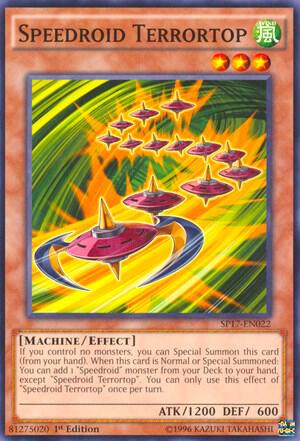 Speedroid Terrortop (Starfoil) SP17-EN022 card from Star Pack - Battle Royal