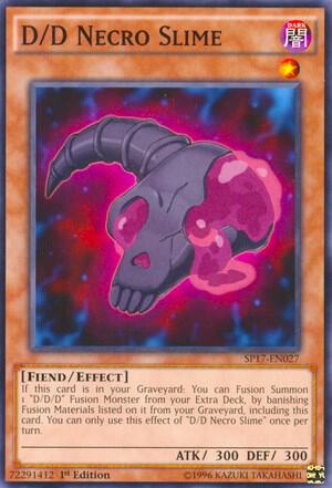 D/D Necro Slime SP17-EN027 card from Star Pack - Battle Royal