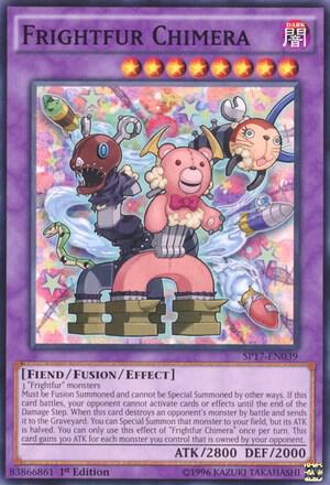 Frightfur Chimera (Starfoil) SP17-EN039 card from Star Pack - Battle Royal