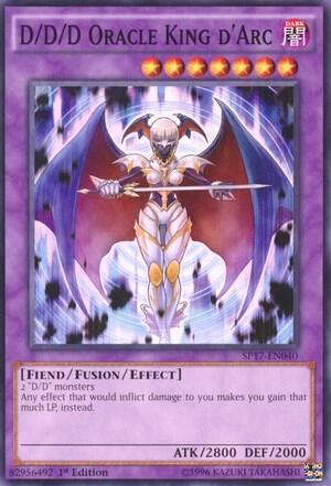 D/D/D Oracle King d'Arc SP17-EN040 card from Star Pack - Battle Royal