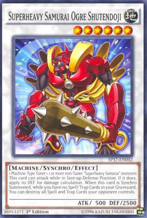 Superheavy Samurai Ogre Shutendoji SP17-EN042 card from Star Pack - Battle Royal