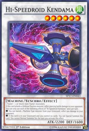 Hi-Speedroid Kendama SP17-EN043 card from Star Pack - Battle Royal